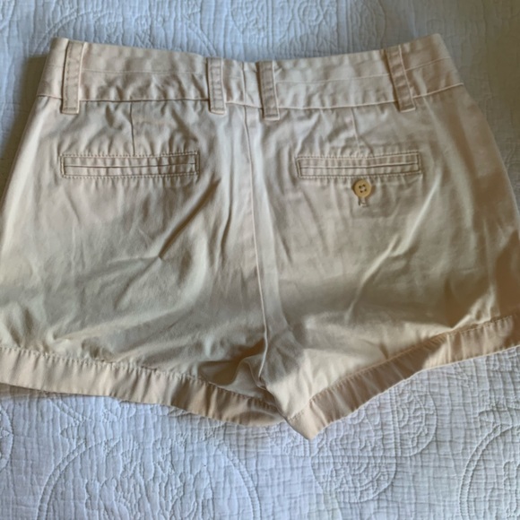 Pale pink JCrew Chino shorts - Picture 2 of 3